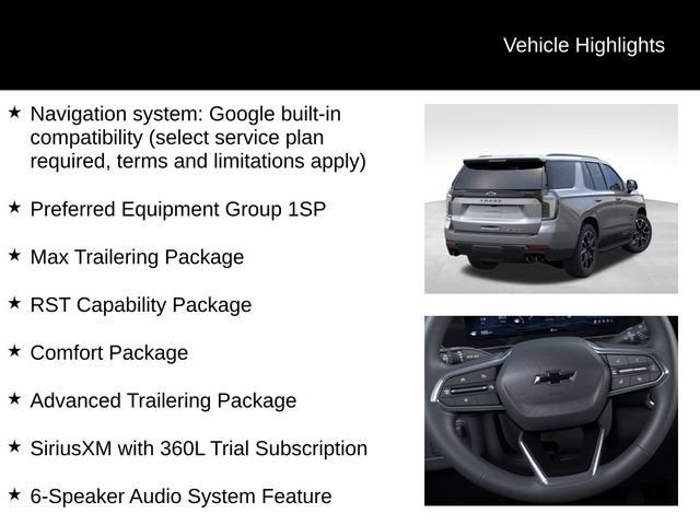 2026 Chevrolet Tahoe RST