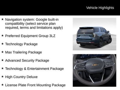 2026 Chevrolet Tahoe High Country