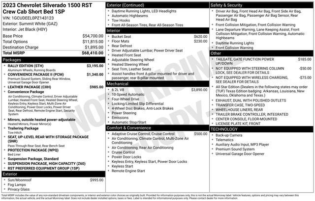 2023 Chevrolet Silverado 1500 RST