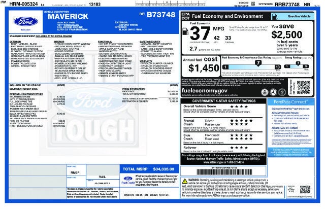 2024 Ford Maverick XLT