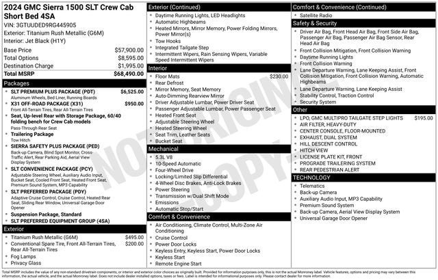 2024 GMC Sierra 1500 SLT