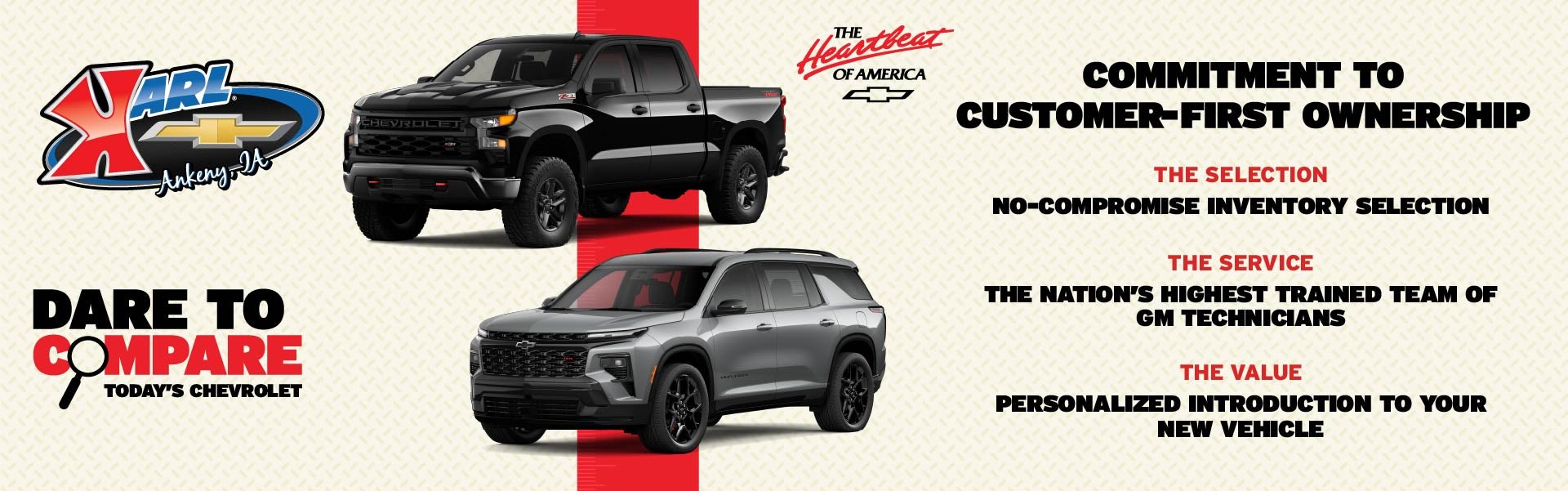 Bigger volume means bigger savings at Karl Chevrolet Ankeny