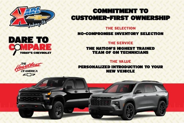 Bigger volume means bigger savings at Karl Chevrolet Ankeny
