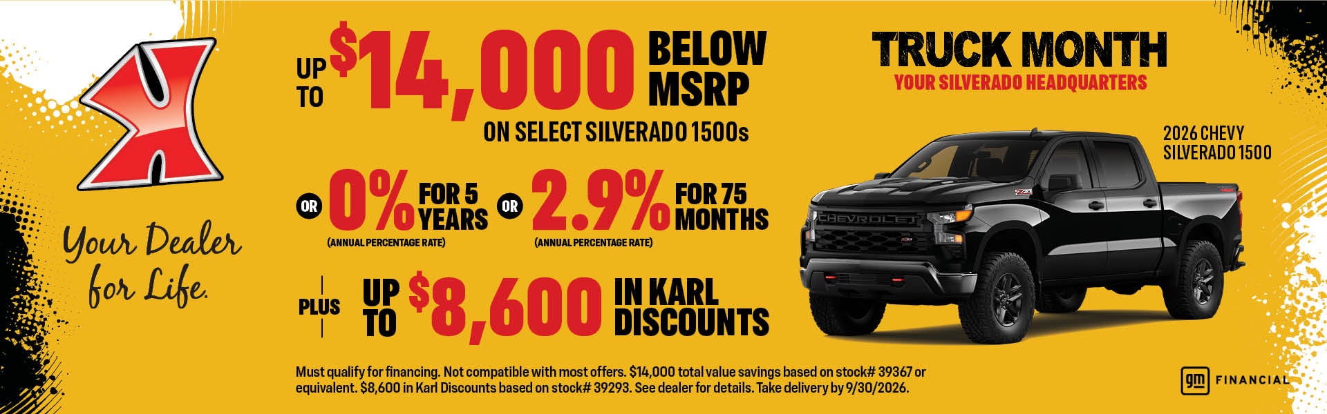 Get up to $14,000 below MSRP on Silverado 1500 at Karl Chevrolet Ankeny
