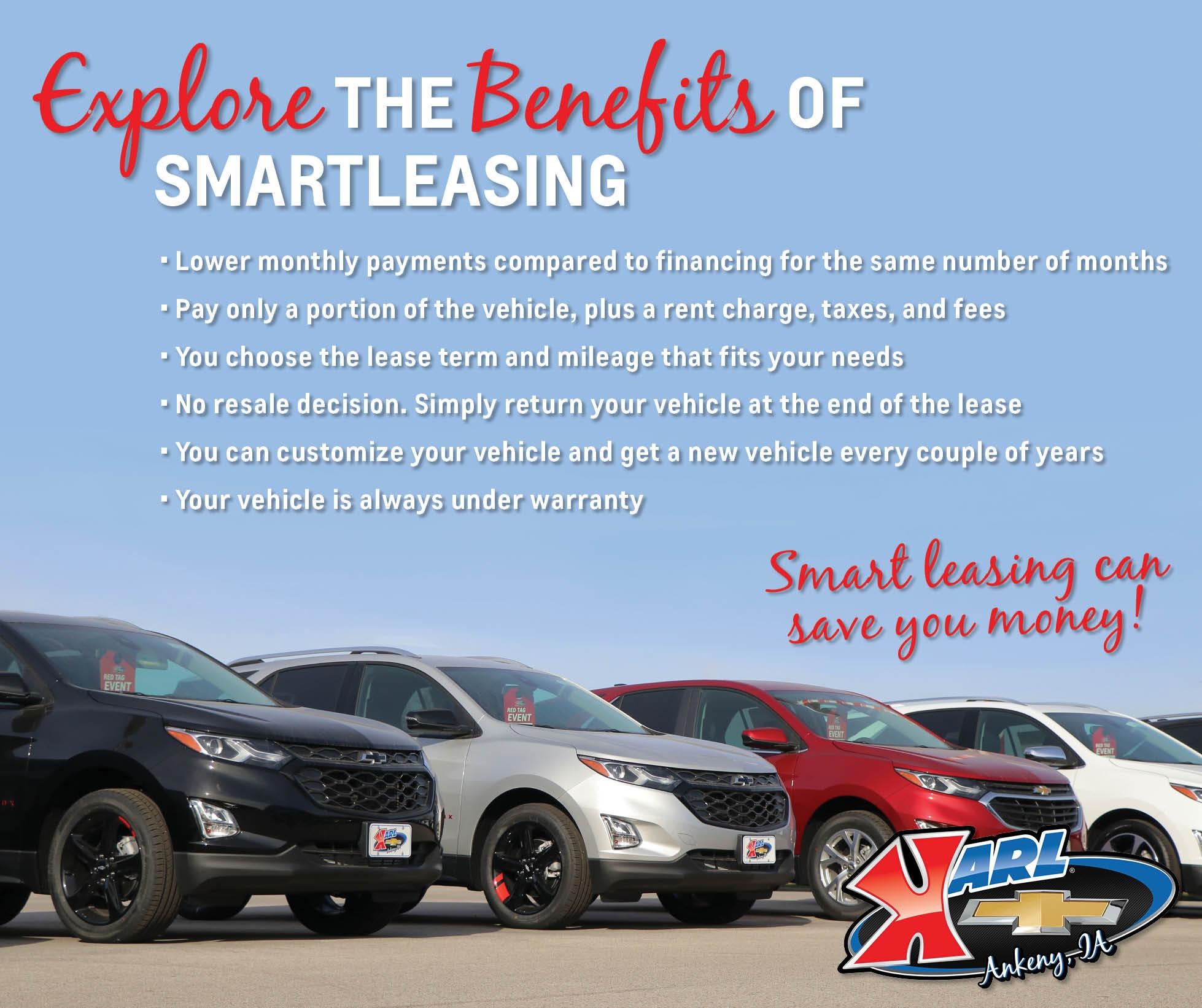 The benifits of Smart Leasing Flyer
